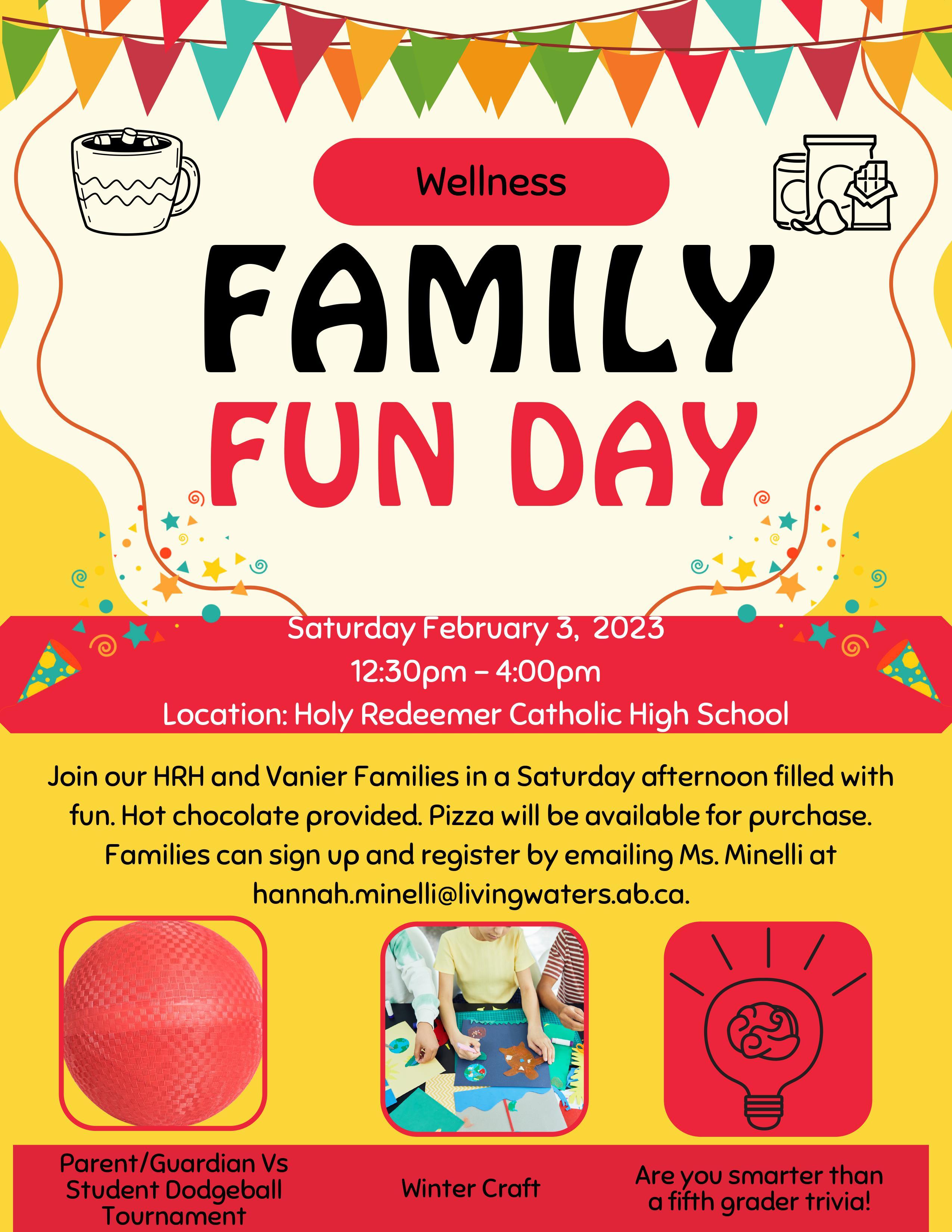 Family Day Event - February 3rd